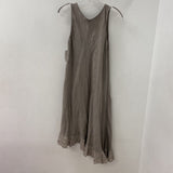 WOMEN'S DRESS grey dots S