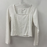 WOMEN'S TOP white L