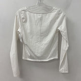 WOMEN'S TOP white L