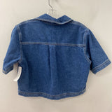 ZARA WOMEN'S BLOUSE/SHIRT blue S