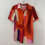 PUNT ROMA WOMEN'S DRESS red tiedye 6