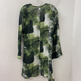 BRYN WALKER WOMEN'S DRESS green mix L
