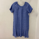 OLSEN WOMEN'S DRESS denim-blue mix S/6