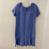 OLSEN WOMEN'S DRESS denim-blue mix S/6