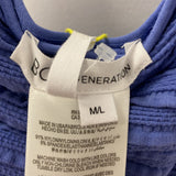 BCBGENERATION WOMEN'S DRESS blue M/L