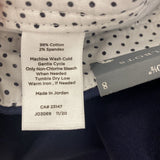 TALBOTS WOMEN'S SHORTS navy 8