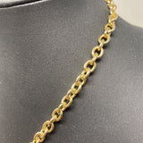 GUESS WOMEN'S NECKLACE gold leopard