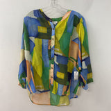 tribal jeans WOMEN'S BLOUSE/SHIRT colour blocked M