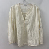 ZARA WOMEN'S BLAZER/JACKET cream M