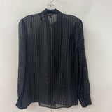 Massimo Dutti WOMEN'S BLOUSE/SHIRT black gold 6