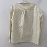 UNIQLO WOMEN'S BLOUSE/SHIRT yellow stripe M