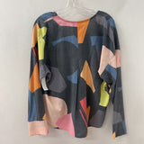 ESPRIT WOMEN'S BLOUSE/SHIRT colour blocked M