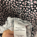 HATLEY WOMEN'S DRESS navy white pink floral XL