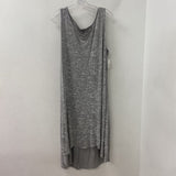 BRYN WALKER WOMEN'S DRESS grey print L