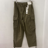 UNIQLO WOMEN'S PANTS olive M