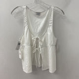 SUNDAY BEST WOMEN'S TANK/CAMI white M