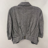 ANIMALE WOMEN'S BLAZER/JACKET black white houndstooth 6