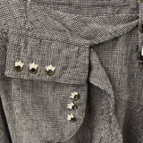 ANIMALE WOMEN'S SKIRT houndstooth 12