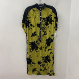 ALEMBIKA WOMEN'S DRESS black lime dots 8-10/2