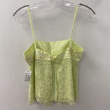 FRENCH CONNECTION WOMEN'S TANK/CAMI lime multi 6
