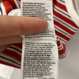 H&M WOMEN'S TANK/CAMI red stripe L
