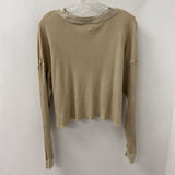 TNA WOMEN'S T-SHIRT khaki M