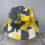 WOMEN'S HAT yellow white grey