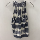 LULULEMON WOMEN'S ACTIVE TOP grey white tiedye S