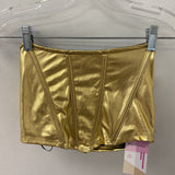 WOMEN'S TOP gold M