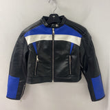 LIONESS WOMEN'S BLAZER/JACKET black blue white L