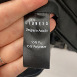 LIONESS WOMEN'S BLAZER/JACKET black blue white L