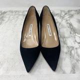 MANOLO BLAHNIK WOMEN'S FOOTWEAR black 39.5