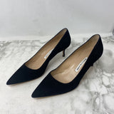 MANOLO BLAHNIK WOMEN'S FOOTWEAR black 39.5