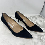 MANOLO BLAHNIK WOMEN'S FOOTWEAR black 39.5