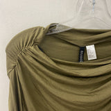 H&M WOMEN'S TOP olive M