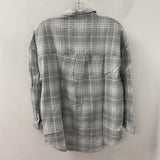 LOVE & LIBERTY WOMEN'S TOP grey white XS