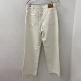 H&M WOMEN'S JEANS white 6