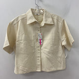 UNIQLO WOMEN'S TOP beige S