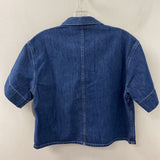 UNIQLO WOMEN'S TOP blue XS