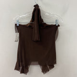 SHEIN WOMEN'S TANK/CAMI brown XS