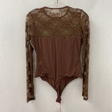 WOMEN'S TOP brown M
