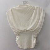 H&M WOMEN'S TANK/CAMI cream XS
