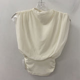 H&M WOMEN'S TANK/CAMI cream XS