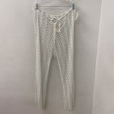 BECCA WOMEN'S PANTS white silverL