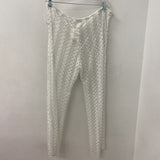 BECCA WOMEN'S PANTS white silverL