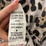 Venti6 WOMEN'S T-SHIRT animal print S