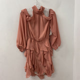 ZARA WOMEN'S DRESS pink L