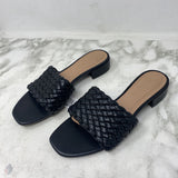 CUSHIONAIRE WOMEN'S SANDALS black 8