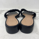 CUSHIONAIRE WOMEN'S SANDALS black 8