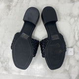 CUSHIONAIRE WOMEN'S SANDALS black 8